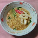 たけのことカニカマの味噌ラーメン